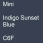 Preview: Mini, Indigo Sunset Blue, C6F.